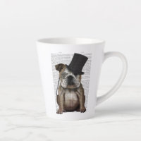 English Bulldog, Formal Hound and Hat