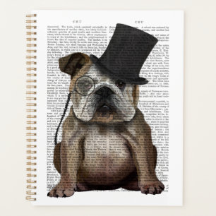 English Bulldog, Formal Hound and Hat Planner