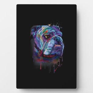 English Bulldog Gift A English Bulldog Mom Plaque