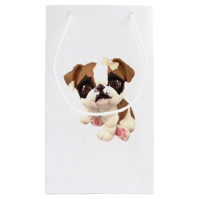 English Bulldog Gift Bag (Back)