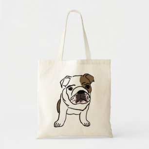 English Bulldog Gift Shirts Nope Lazy English Bull Tote Bag