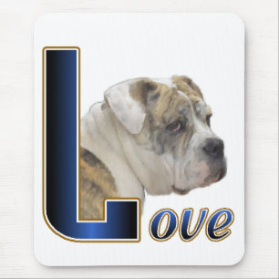 English Bulldog Gifts Mouse Pad