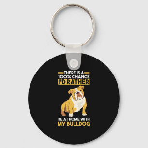 English Bulldog  Keychain
