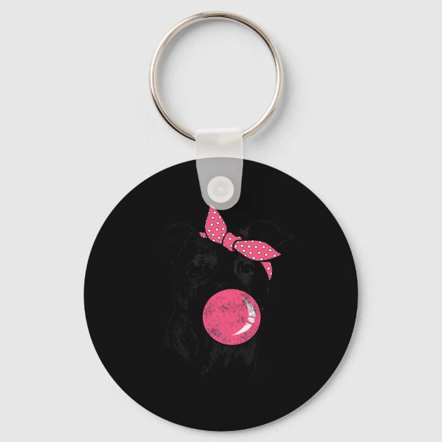 English Bulldog  Keychain (Front)