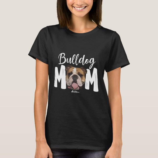 English Bulldog Mom Top  (Front)