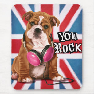 English Bulldog Mouse Pad
