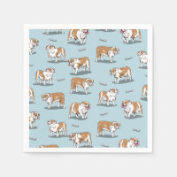English bulldog pattern