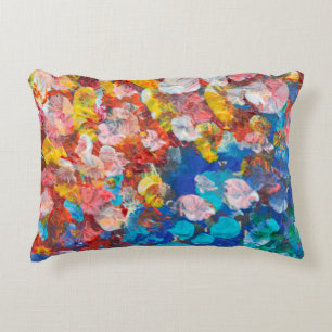 english bulldog portrait intellectual artart,graff accent pillow