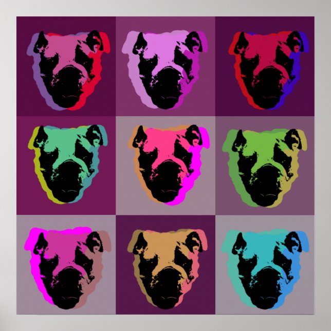 English bulldog poster (Front)