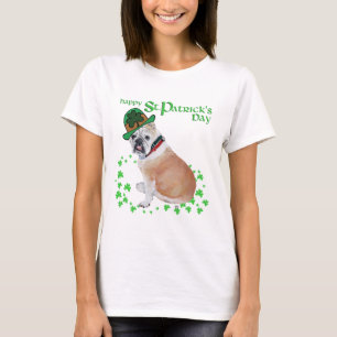 English Bulldog St Patricks Day T-Shirt