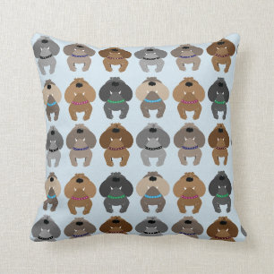 English Bulldog Throw Pillow