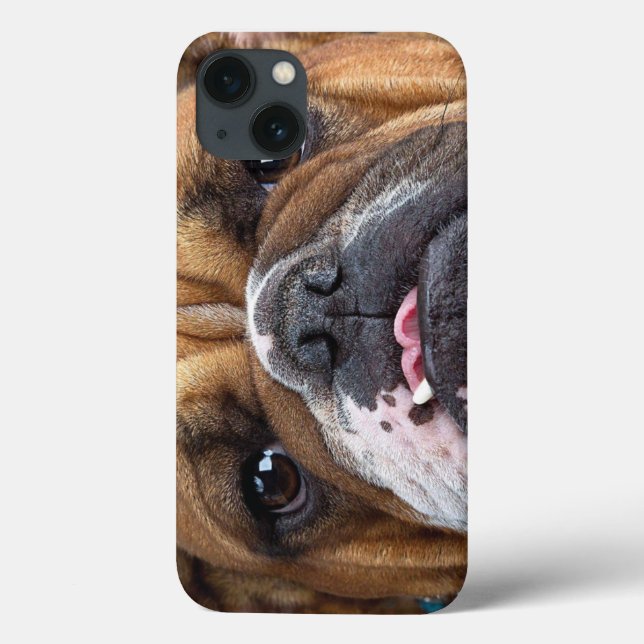 English Bulldog  Throw Pillow Case-Mate iPhone Case (Back)