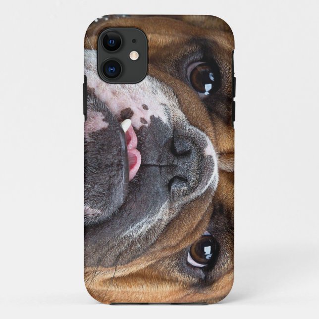 English Bulldog  Throw Pillow Case-Mate iPhone Case (Back)