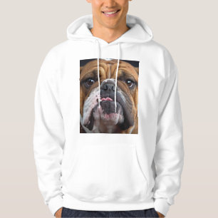 English Bulldog  Throw Pillow Hoodie