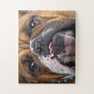 English Bulldog  Throw Pillow Jigsaw Puzzle