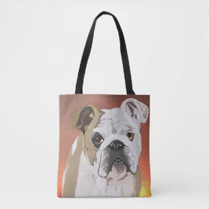 English Bulldog Tote Bag