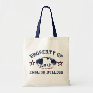 English Bulldog Tote Bag