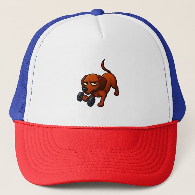 English Bulldog Trucker Hat (Front)