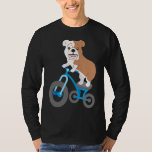 English Bulldog Who A Fun Trike Dog T-Shirt