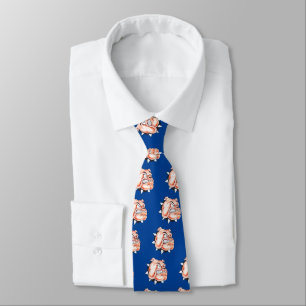 English Bulldog with Collar Neck Tie