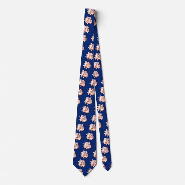 English Bulldog with Collar Tie (Front)