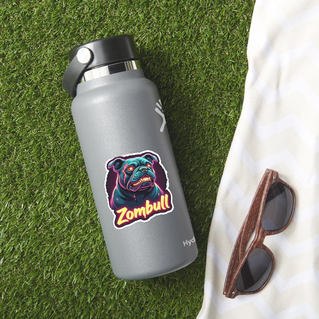 English Bulldog Zombie Dog Halloween Essential T-S (HydroFlask Insitu)