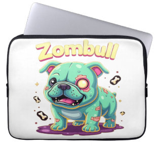 English Bulldog Zombie Dog Halloween Essential T-S Laptop Sleeve