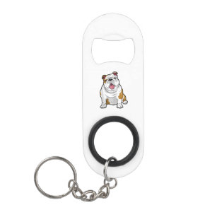 ENGLISH BULLDOGS Awesome Funny Bulldog Pups Dogs Keychain Bottle Opener