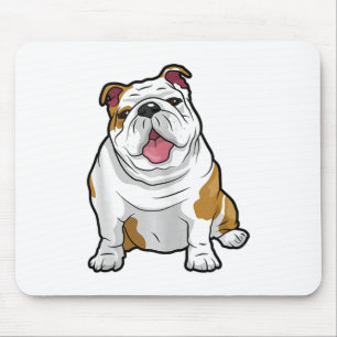 ENGLISH BULLDOGS Awesome Funny Bulldog Pups Dogs Mouse Pad