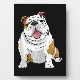 English Bulldogs Awesome Funny Bulldog Pups Dogs Plaque