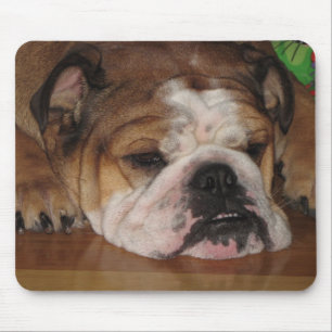 english bullie mouse pad