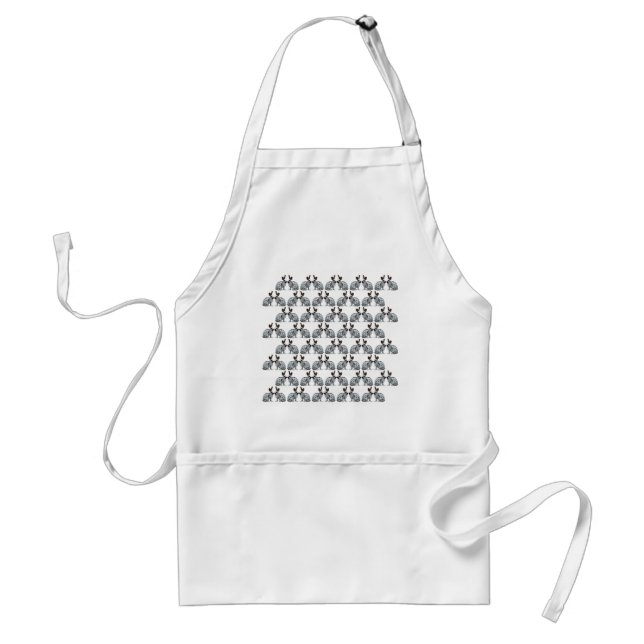 English Bunny Frenzy Apron (Front)