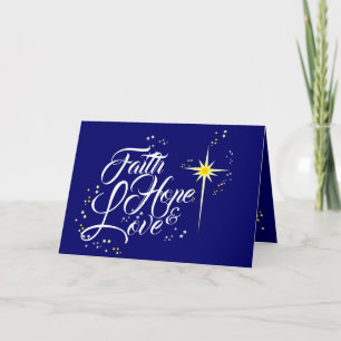 ENGLISH christian CHRISTMAS three kings day Holiday Card