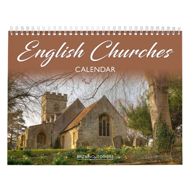 English Churches Calendar (Cover)