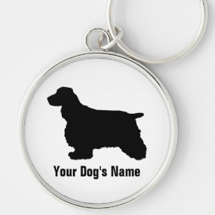 English Cocker Spaniel イングリッシュ・コッカー・スパニエル Keychain