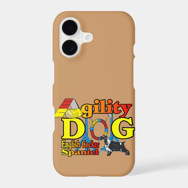 English Cocker Spaniel Agility (Back)