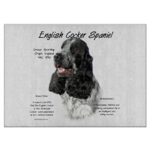 English Cocker Spaniel Cutting Board