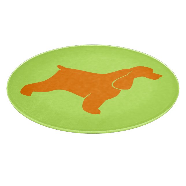 English Cocker Spaniel Cutting Board (Corner)
