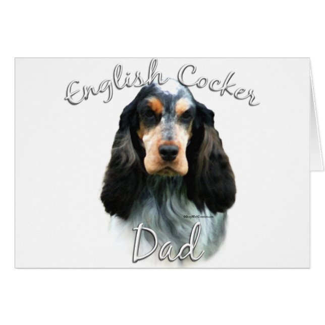 English Cocker Spaniel Dad 2 (Front Horizontal)
