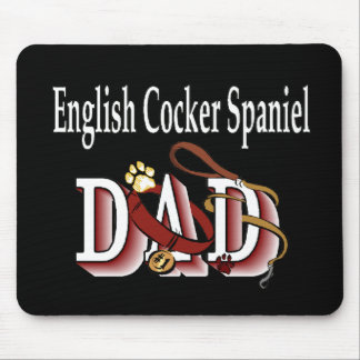 English Cocker Spaniel DAD Gifts Mouse Pad