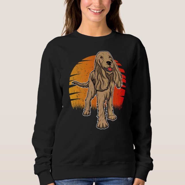 English Cocker Spaniel Dog Breed  50 Sweatshirt (Front)