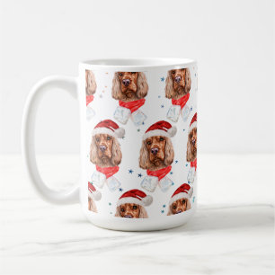 English Cocker Spaniel Dog Breed Christmas Coffee Mug