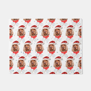 English Cocker Spaniel Dog Breed Christmas Doormat