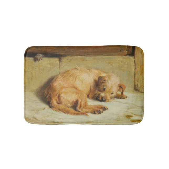 English Cocker Spaniel Dog (by Briton Rivière) Bath Mat (Front)