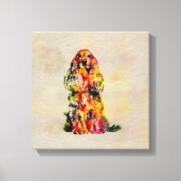 English Cocker Spaniel Dog Digital Art