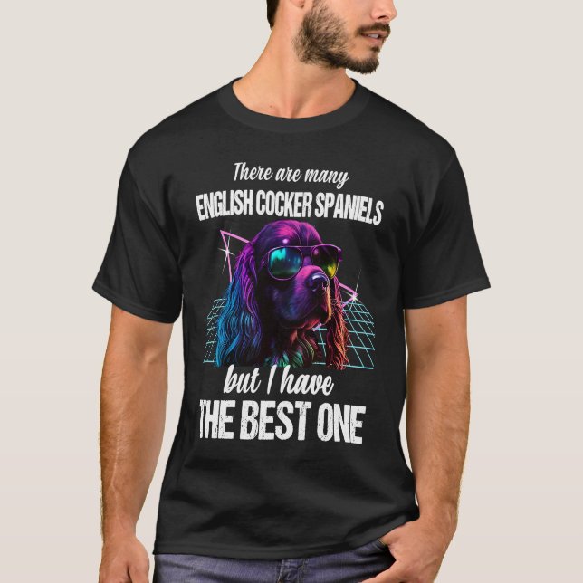 English Cocker Spaniel Dog English Cocker Spaniels T-Shirt (Front)