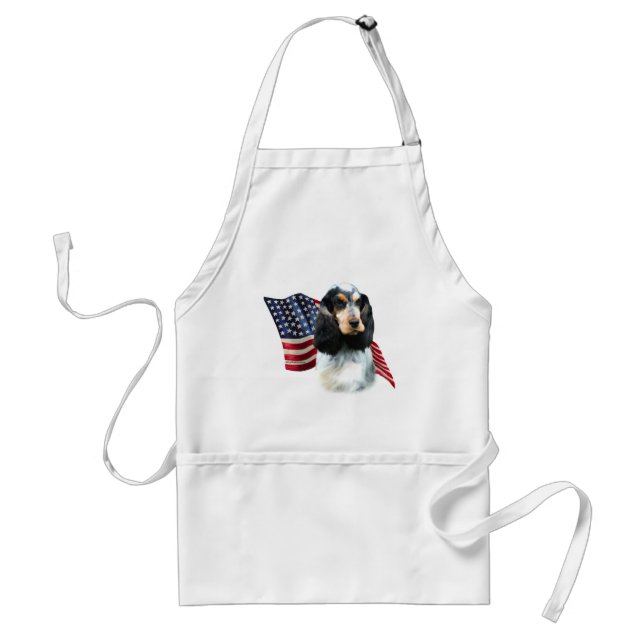 English Cocker Spaniel Flag Standard Apron (Front)