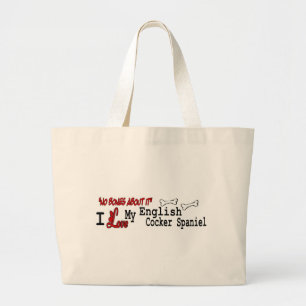 English Cocker Spaniel Gifts Large Tote Bag