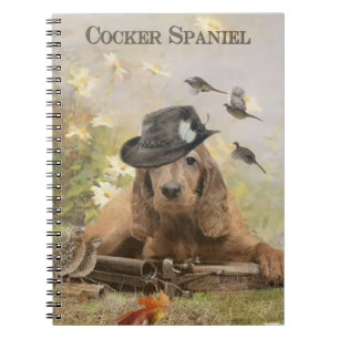 English Cocker Spaniel Notebook