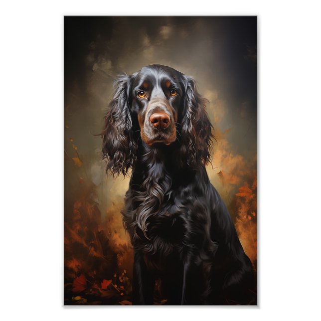 English Cocker Spaniel Photo Print (Front)